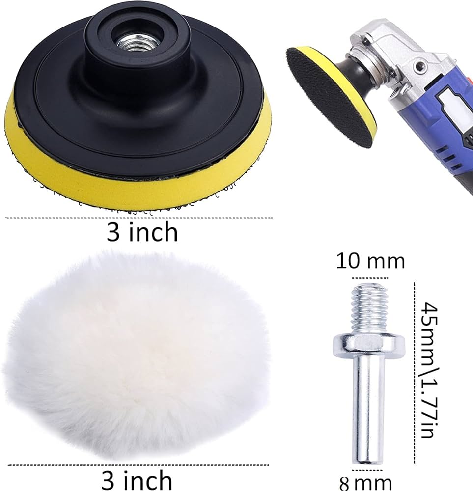Amazon.com: Augshy Polishing Pad, 31 Pcs 3 Inch Polishing